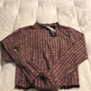 NWT Fashion Nova long sleeve mock turtleneck